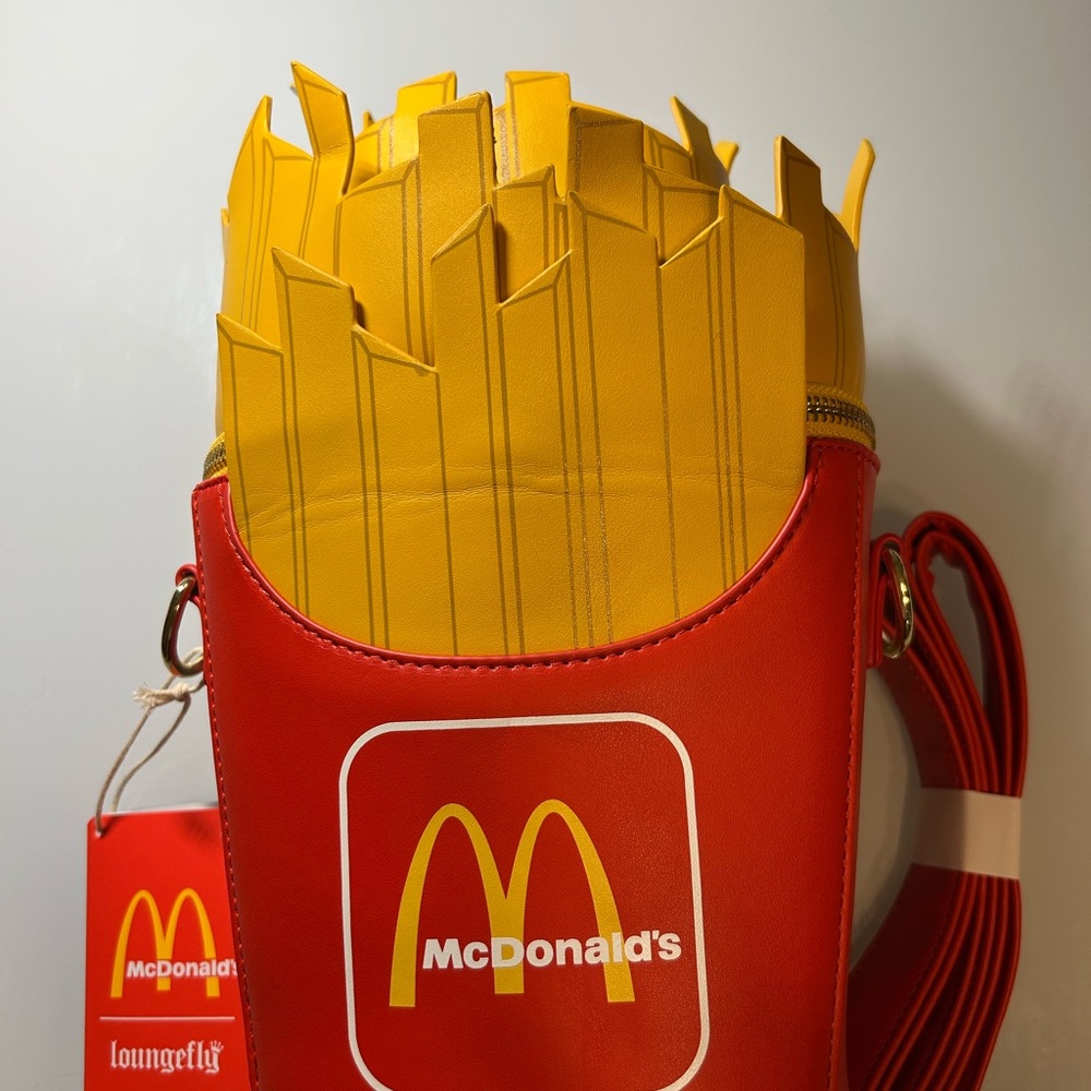 McDonald's Red and Yellow French Fry Shoulder Bag - Picture 4 of 5